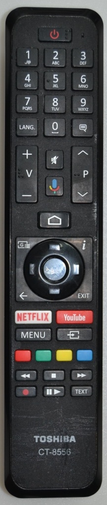 RC/TOSH/CT-8556   ORIGINAL REMOTE CONTROL Voice control ,CT-8557, for ,TOSHIBA LED TV,