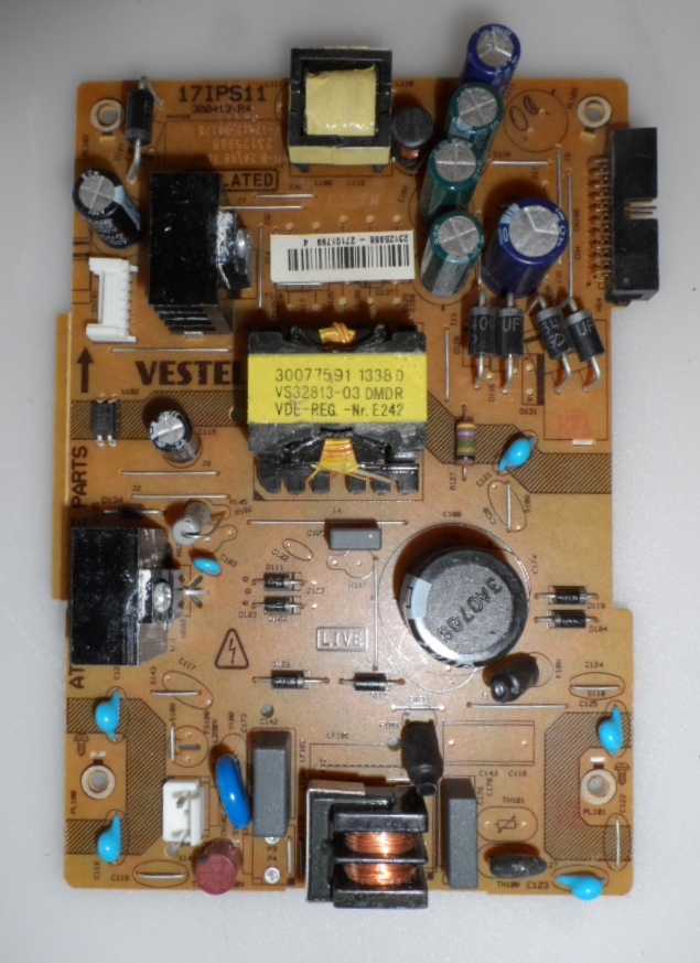 17IPS11/VES/20PIN/1 POWER BOARD ,17IPS11 ,300413-R4,23110484,23110481,27043110,