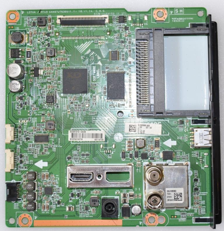 MB/LG/24TL510V MAIN BOARD   ,EBT66114705,EAX67276305(1.1),  for, LG 24TL510V