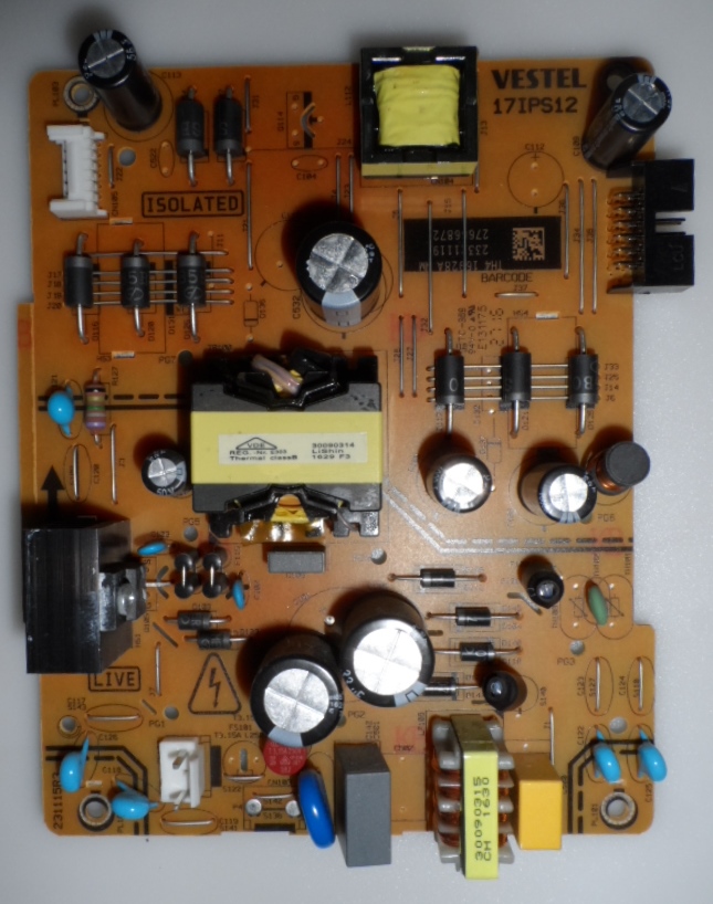 17IPS12/49INC/VES/STARLAIHT POWER BOARD ,17IPS12, for 49 inc DISPLAY  ,23321119,27666872,