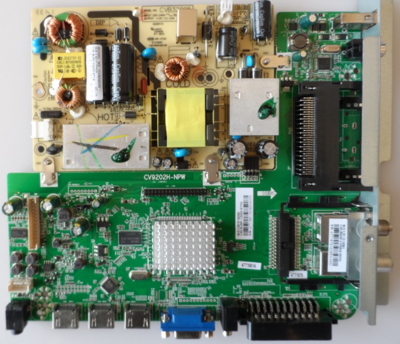 MB/CV9202H-NPW/CVB32005/JTC MAIN BOARD, KIT,CV9202H-NPW,CVB32005,