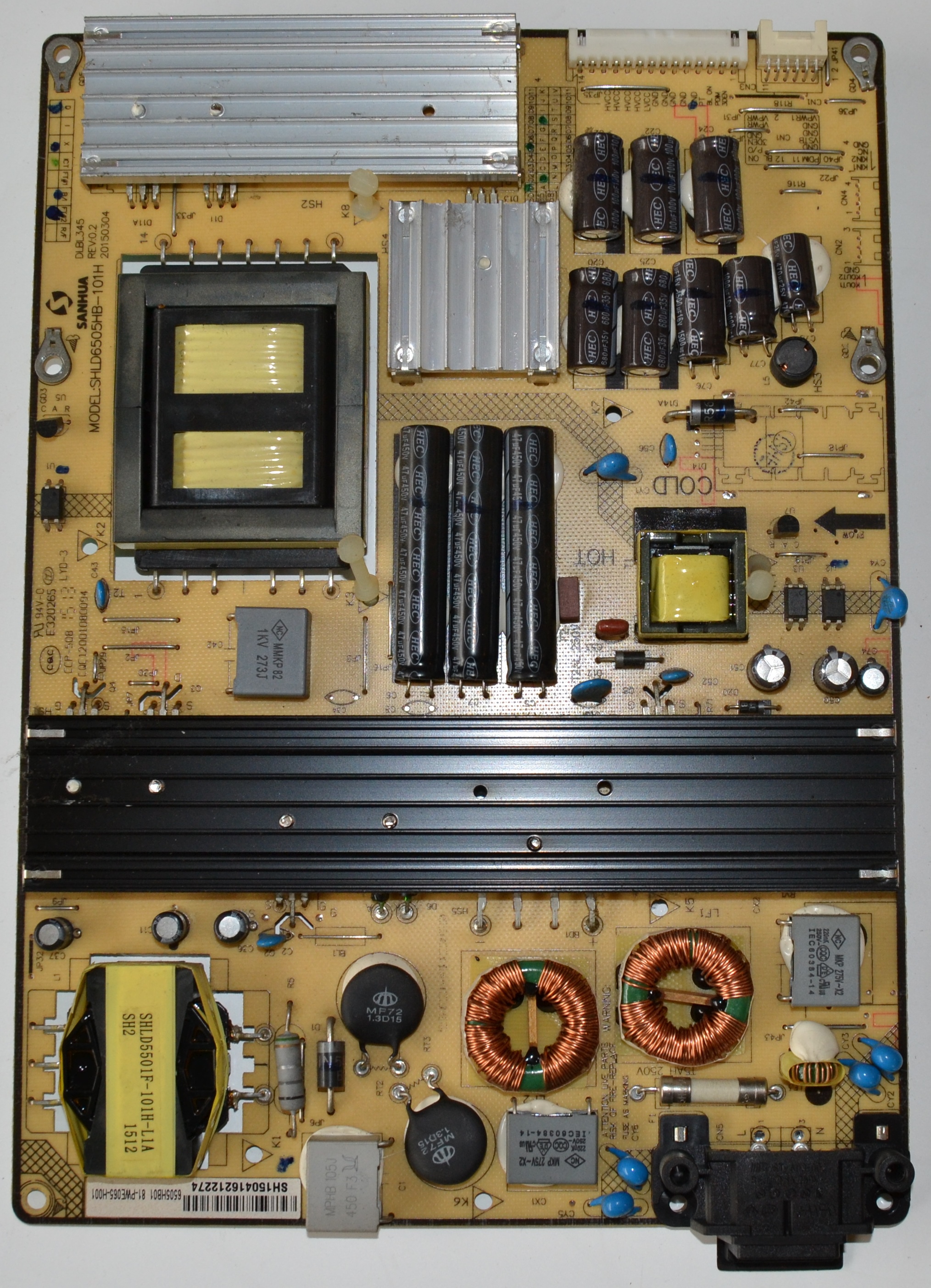 PB/THOM/65UA6606 POWER BOARD ,SHLD6506HB-101H ,for THOMSON 65UA6606 