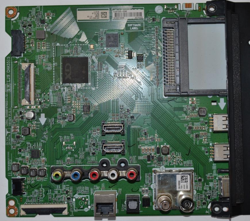 MB/LG/43LM6300 MAIN BOARD   ,EAX68167602(1.0) , for, LG 43LM6300PLA