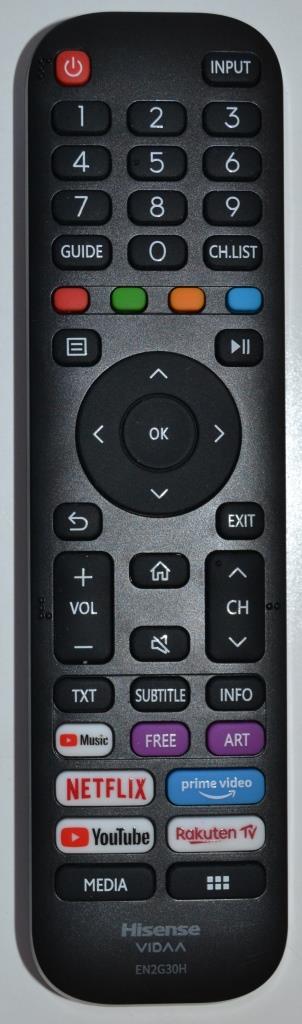 RC/HISENSE ORIGINAL REMOTE CONTROL ,EN2G30H, for HISENSE LED TV