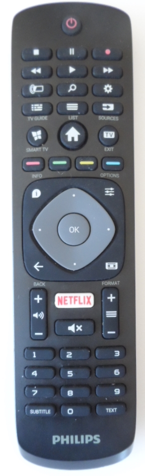 RC/PH/43PUH6101 ORIGINAL  REMOTE CONTROL  for PHILIPS TV 43PUH6101/88