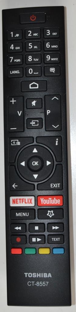 RC/TOSH/CT-8557   ORIGINAL REMOTE CONTROL ,CT-8557, for ,TOSHIBA LED TV,