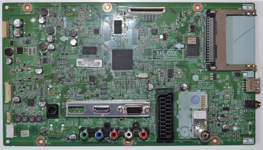 MB/LG/M2631D MAIN BOARD   ,EAX64907503(1.0),  for, LG M2631D