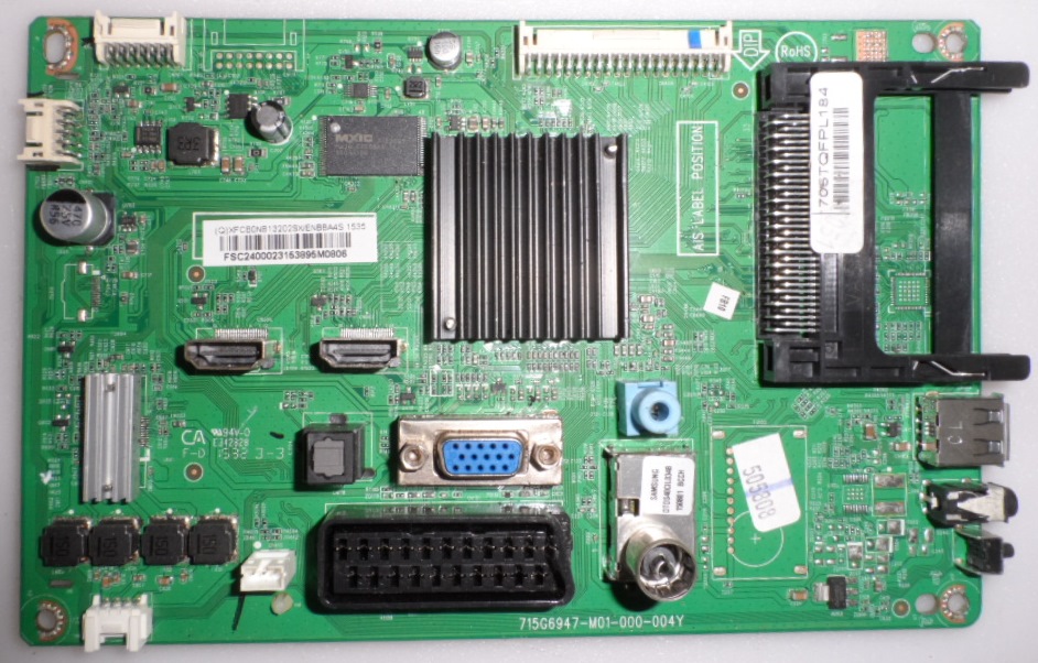 MB/24INC/PH/24PHH4000 MAIN BOARD ,715G6947-M01-000-004T, for, PHILIPS 24PHH4000,