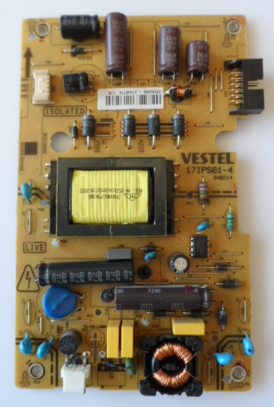 17IPS61-4/24INC/HIT POWER BOARD ,17IPS61-4,040214,23260456,27445774,