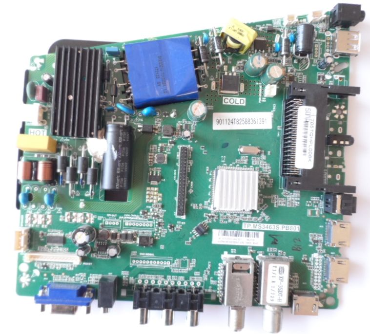 MB/TP.MS3463S.PB801/PH/43PFS4012 MAIN BOARD, TP.MS3463S.PB801 , for PHILIPS 43PFS4012/12