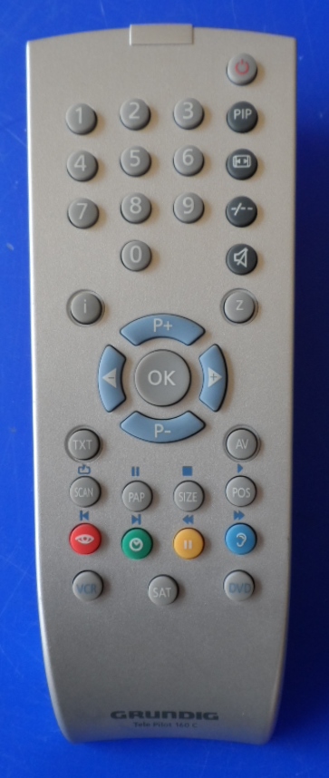 RC/TP160C/GRUNDIG ORIGINAL REMOTE CONTROL ,Tele Pilot 160C,  for ,GRUNDIG  ,