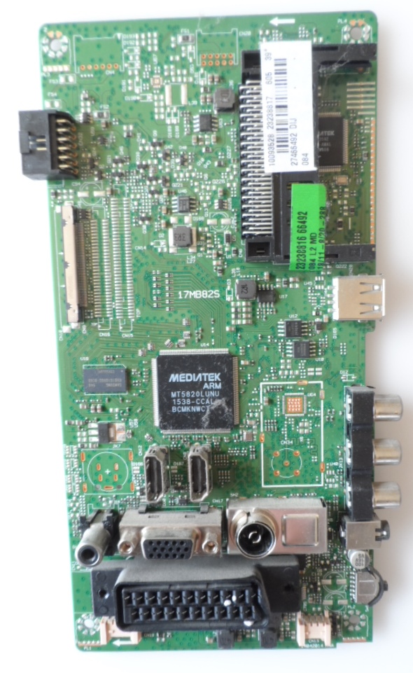 17MB82S/39INC/TFK/1 MAIN BOARD ,17MB82S,for 39inc DISPLAY,1003528,23238817,27466492,