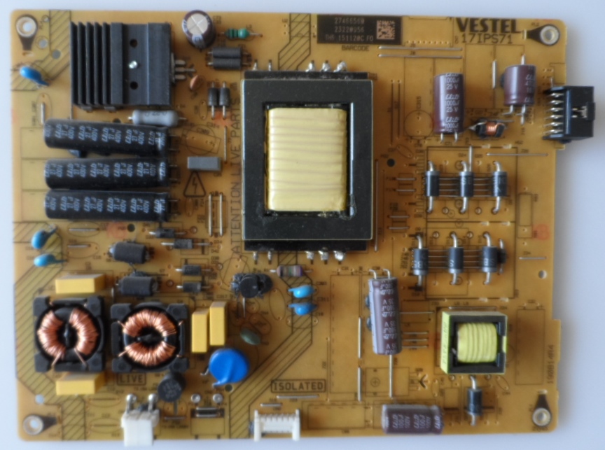 17IPS71/39INC/TFK POWER BOARD ,17IPS71, for 39inc DISPLAY ,27466560,23220956,TH5 151120C ,