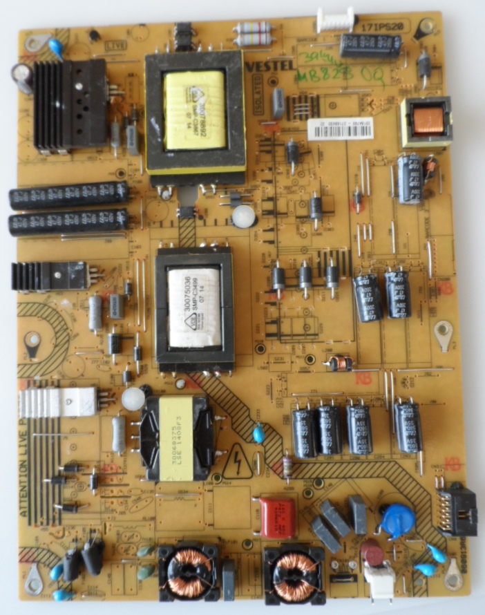 17IPS20/39-40INC/VES/MB82 POWER BOARD ,17IPS20 ,for 39-40 inc DISPLAY ,23184790 27168403,060913R6,