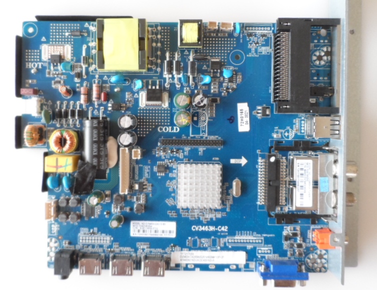 MB/CV3463H-C42/JTC/DVX4 MAIN BOARD ,CV3463H-C42 , for ,JTC model  DVX4, 40 inc DISPLAY