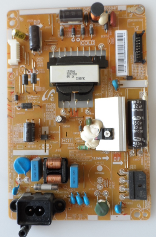 PB/BN44-00604F/SAM/32F4570 POWER BOARD ,BN44-00604F, for SAMSUNG UE32F4570SS,UE32F4000,