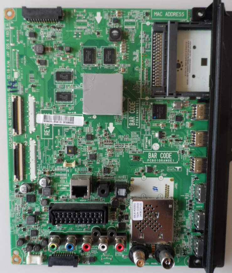 MB/LG/55LB700 MAIN BOARD   ,EBT628004091,EAX65384004(1.5),  for LG 55LB700V,