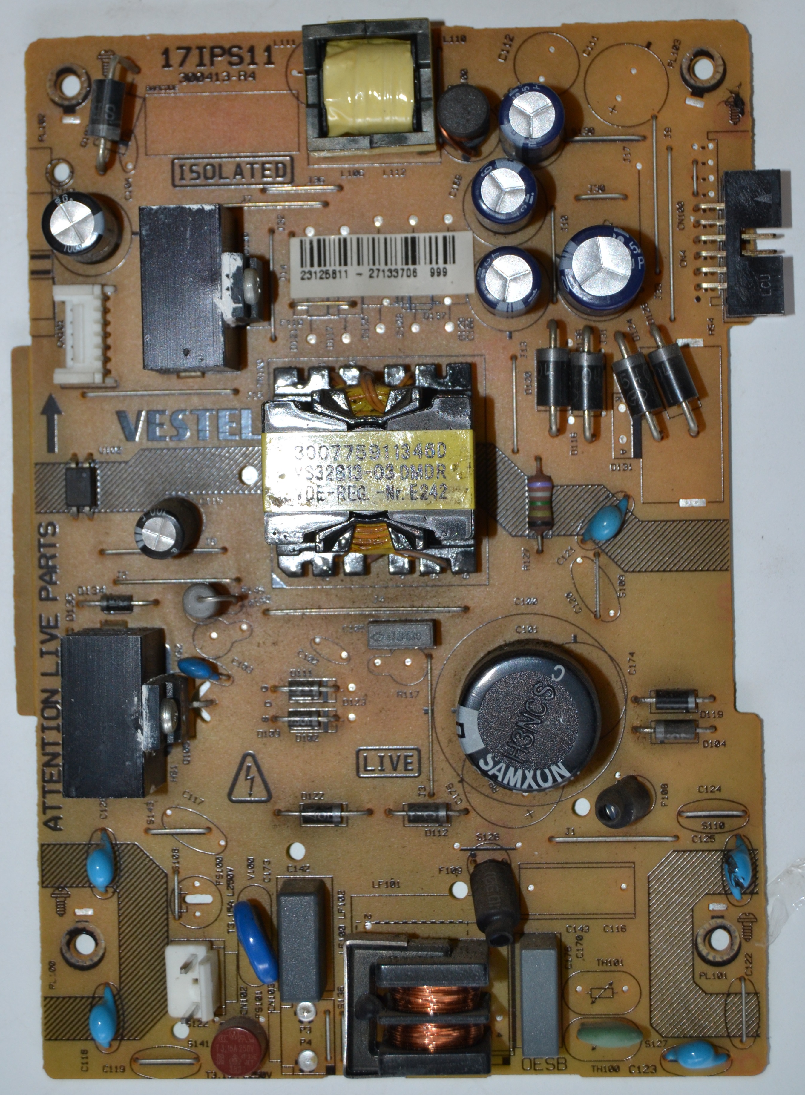 17IPS11/32INC/VES/NEO/1 POWER BOARD ,17IPS11, for 32 inc DISPLAY , 23125811, 2716013.342,300413-R4