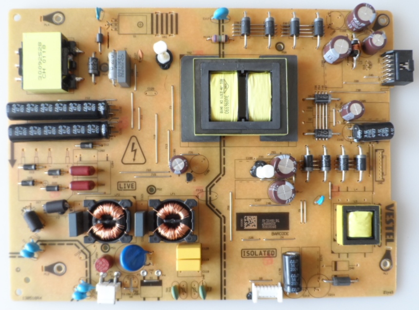 17IPS72/43INC/TOSHIBA POWER BOARD ,17IPS72, for 43 inc DISPLAY ,28020302,23396597,130516R4