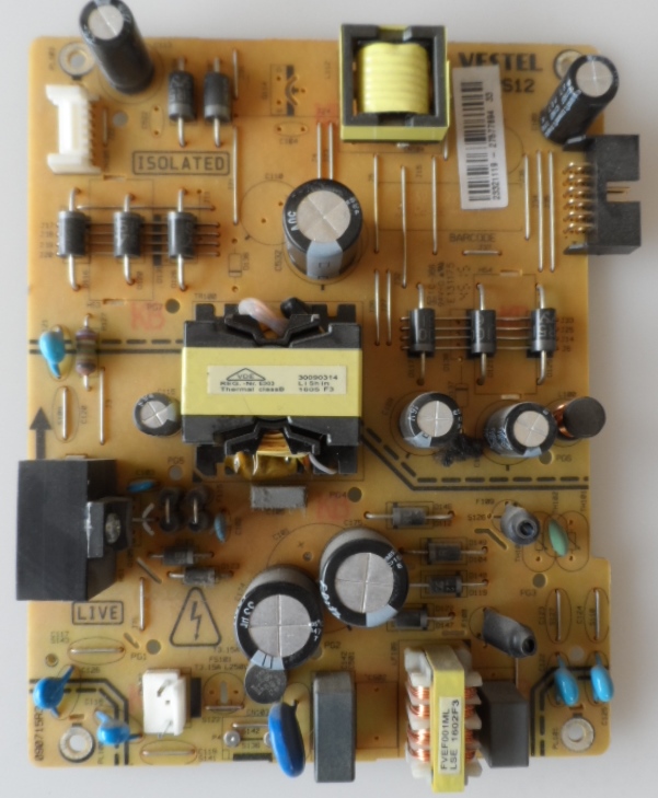 17IPS12/48INC/TFK/1 POWER BOARD ,17IPS12 ,for 48 inc DISPLAY  ,23321119, 27577694,090715R3,