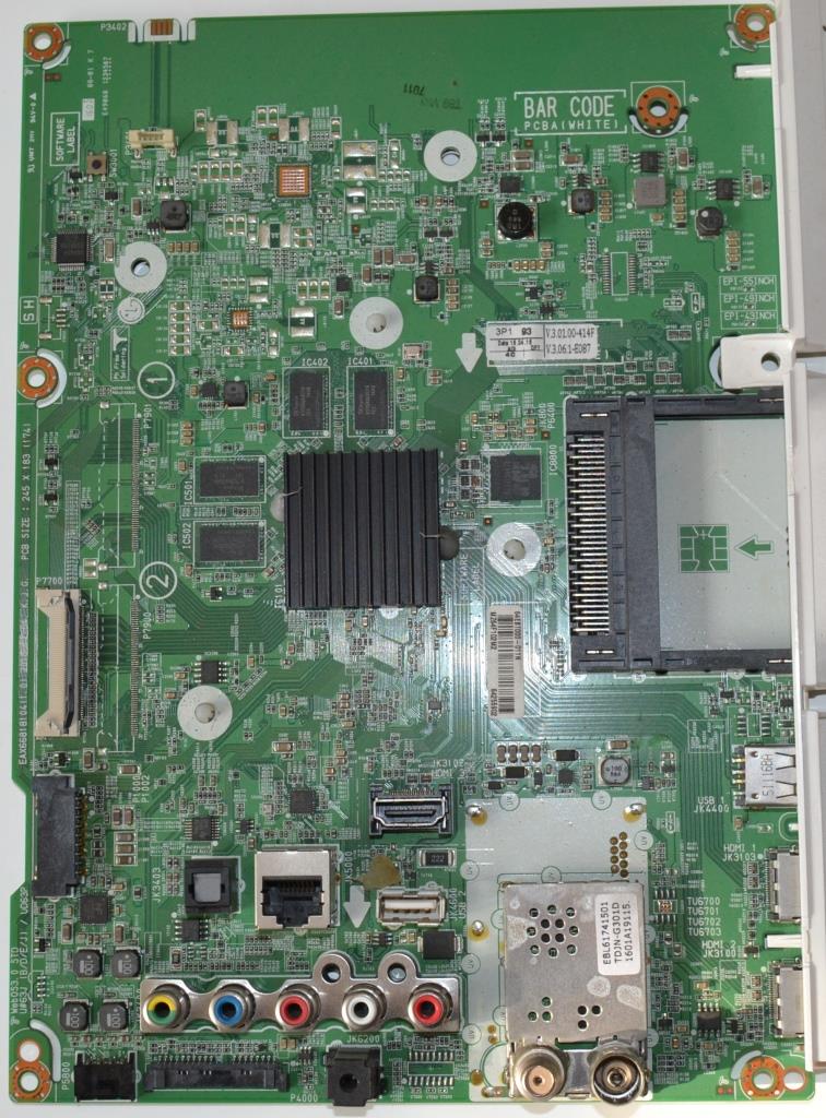 MB/LG/55UH750 MAIN BOARD  ,EAX66818104(1.0) ,for LG 55UH750V