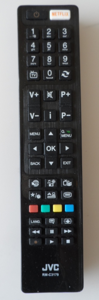 RC/JVC/RM-C3179/1  ORIGINAL  REMOTE CONTROL RM-C3179 for JVC LED TV 