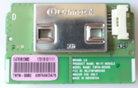 WI-FI/LG/TWFM-B006D WI-FI MODULE ,TWFM-B006D ,EAT61813903,