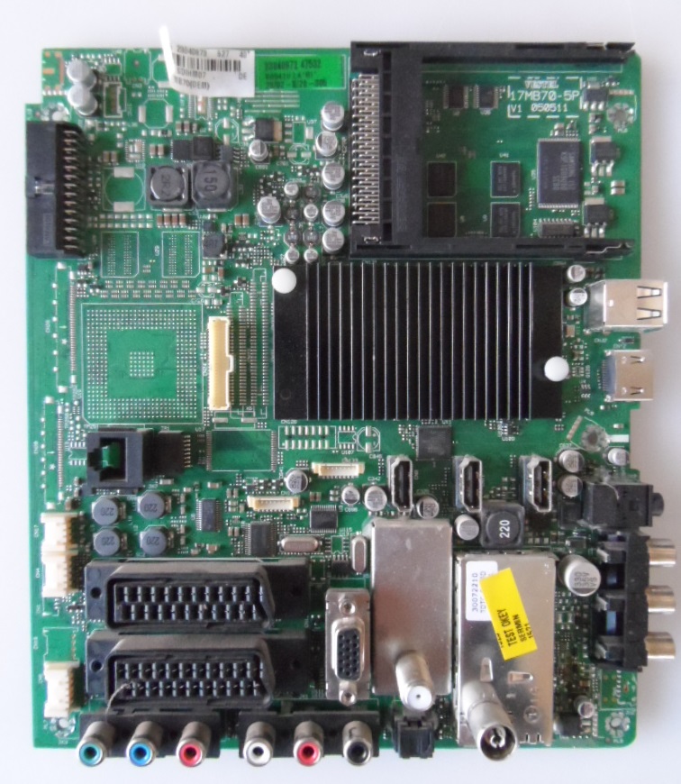 17MB70/40INC/TFK MAIN BOARD ,17MB70-5P,V1 050511,  for 40 inc DISPLAY ,10077805,23040873,26847533,