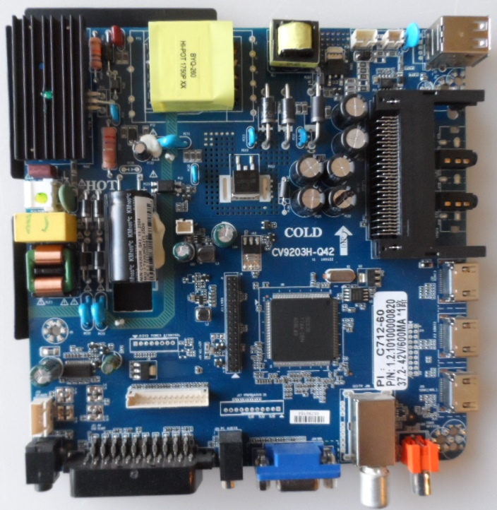 MB/CV9203H-Q42/NEO3210 MAIN BOARD ,CV9203H-Q42 , for ,NEO LED-3210 HD,