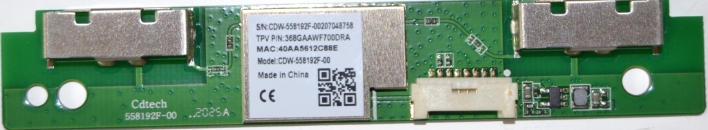 WI-FI/PH/58PUS7505 WI-FI MODULE ,CDW-558192F-00,368GAAWF700DRA,for  PHILIPS 58PUS7505/12