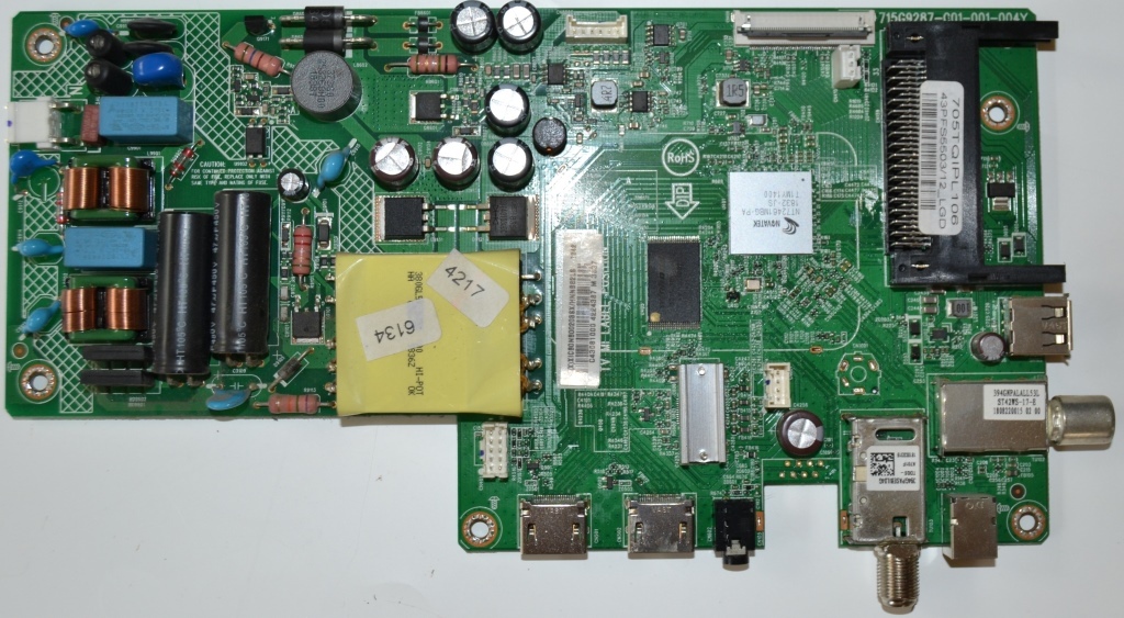 MB/43INC/PH/43PFS5503/1 MAIN BOARD ,715G9287-C01-001-004Y, for ,PHILIPS 43PFS5503/12,