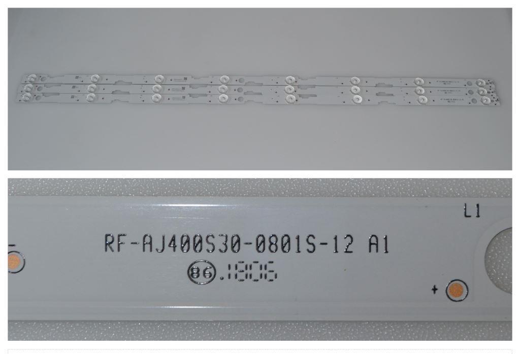 LED BACKLAIHT,RF-AJ400S30-0801S-12 A1, 3x8 diod 785 mm LB/40INC