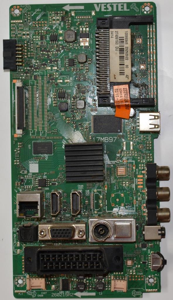 17MB97/42INC/FINLUX MAIN BOARD ,17MB97 , for 42 inc DISPLAY ,10099348,23292822,27439150,