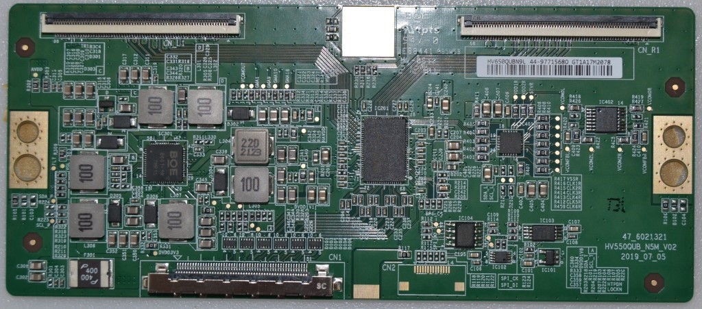 TCON/HV550QUB/SONY/65X81J TCon BOARD, HV550QUB_N5M_V02,47_6021321,