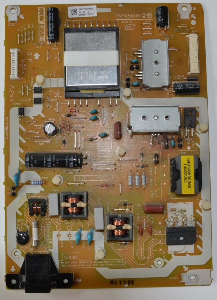 PB/42INC/PAN/42E5E POWER BOARD ,TNPA5608 2 P,TXN/P10TMUB,for ,PANASONIC TX-L42E5E