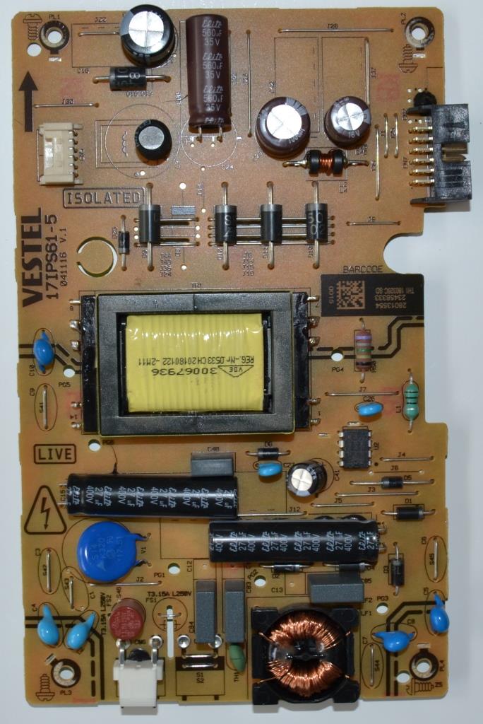 17IPS61-5/TFK POWER BOARD ,17IPS61-5,041116 V.1,28013554,23458333,TH1 180326c SD,