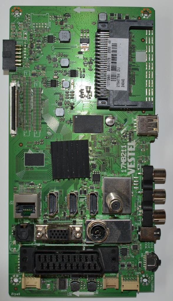 17MB211/48INC/TFK/2 MAIN BOARD ,17MB211 , for 48inc DISPLAY, 10112444,23450178,27947784,090517R3,