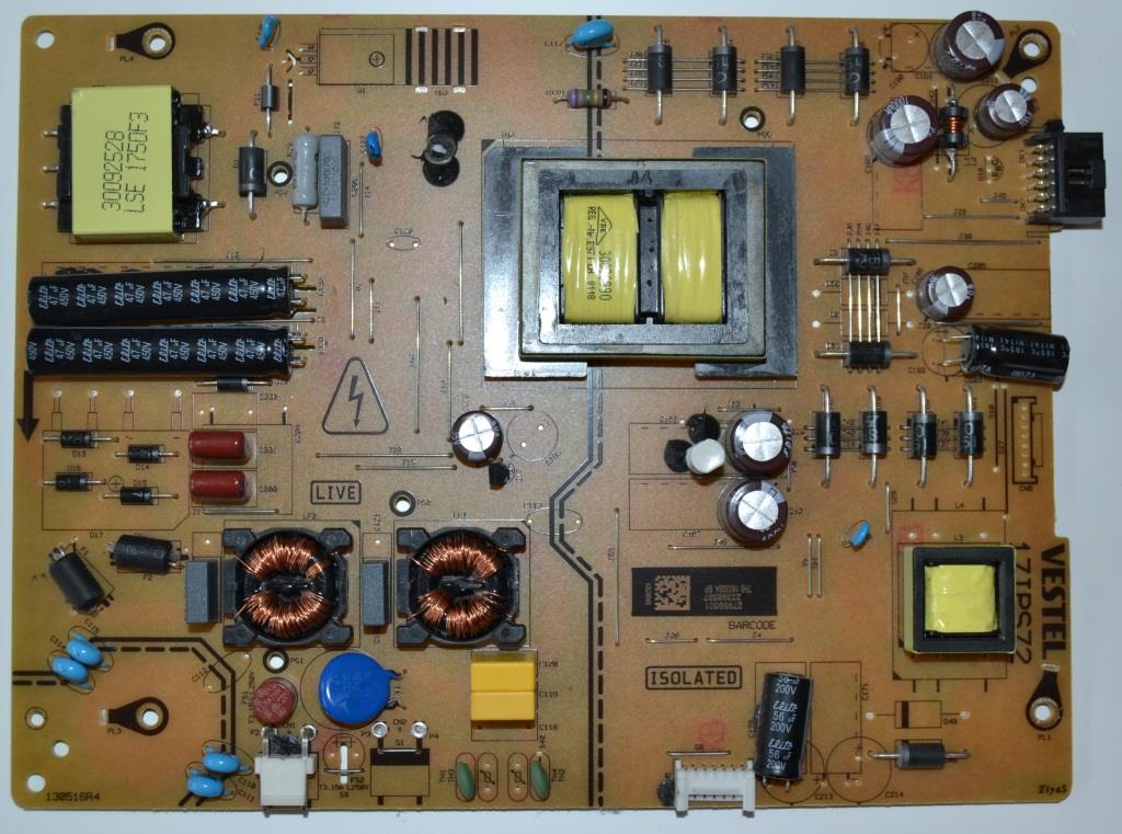 17IPS72/43INC/TFK POWER BOARD ,17IPS72, for 43 inc DISPLAY ,27999501,23396597, TH5 180309A BP,130516R4,