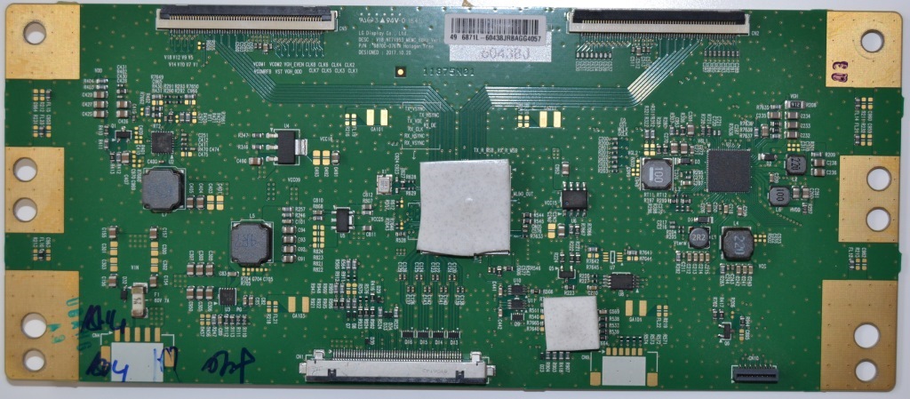 TCON/6870C0761/SONY/49XG8096 TCon BOARD, 6870C-0761A,V18_NT71953_MEMC_60Hz_Ver 1.0, SONY KD-49XG8096,