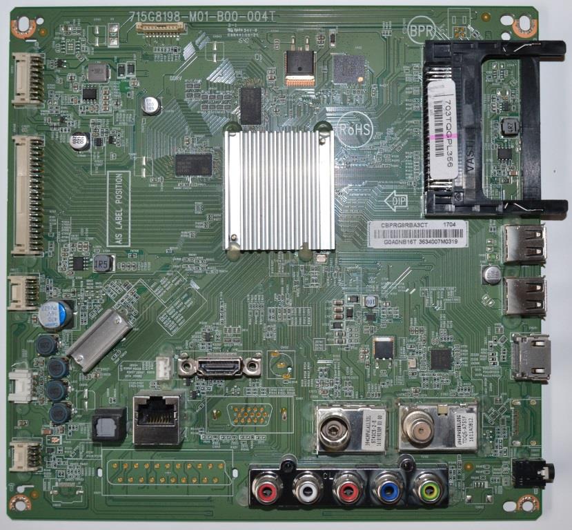 MB/32INC/PH/32PHS5301 MAIN BOARD ,715G8198-M01-B00-004Y, for ,PHILIPS 32PHS5301/12