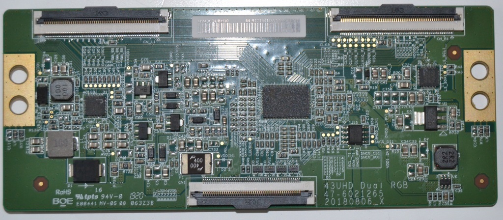 TCON/HV430QUB/PH/43PUS6804 TCon BOARD ,HV430QUBH10,43UHD Dual RGB,47-6021265,for PHILIPS 43PUS6804/12