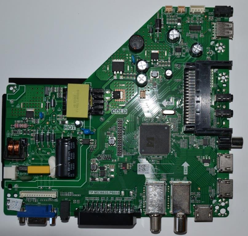 MB/TP.MS3663S.PB818/CR3277T2 MAIN BOARD,TP.MS3663S.PB818, for ,CROWN 3277T2