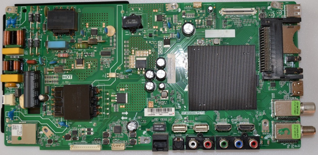 MB/TP.MS6886.PC710/SHARP/40BL2EA MAIN BOARD ,TP.MS6886.PC710,for ,SHARP 40BL2EA