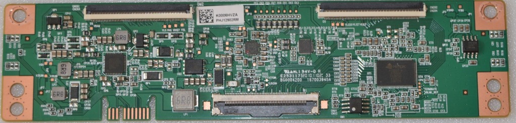 TCON/SHARP/65UK7553 TCon BOARD     ,K0006HVZA,PHJ12902RM,BG0004200,167003945A,for SHARP LC-65UK7553E