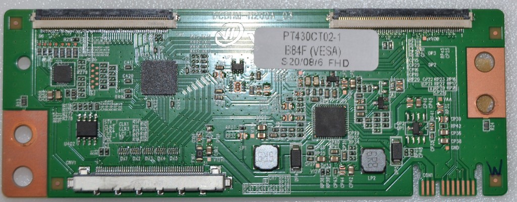 TCON/DCBHM-H260A/NEO/4341 TCon BOARD     ,DCBHM-H260A_03,PT430CT02-1,