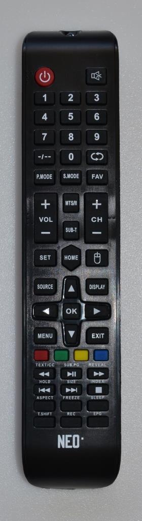 RC/NEO/4341  ORIGINAL  REMOTE CONTROL  for ,NEO LED-4341  FHD SW,