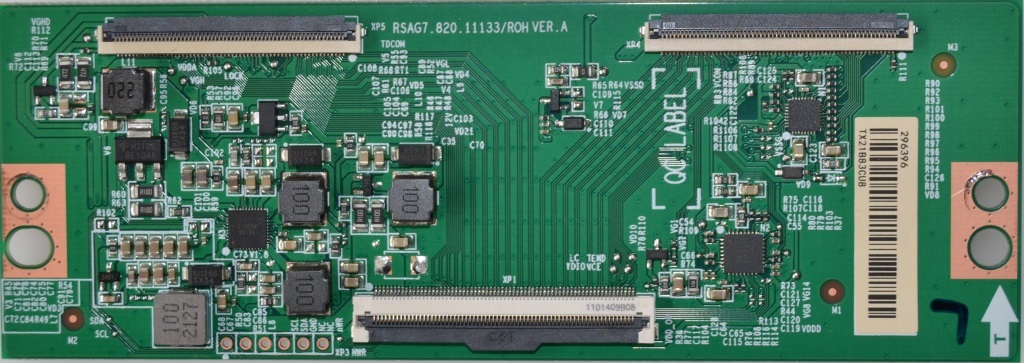 TCON/RSAG7.820.11133/HISENSE TCon BOARD,RSAG7.820.11133/ROH VER.A