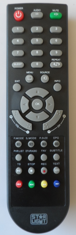 RC/STARLIGHT/32DM2000 ORIGINAL REMOTE CONTROL for, STARLIGHT 32DM2000,STARLIGHT 32DM2200,