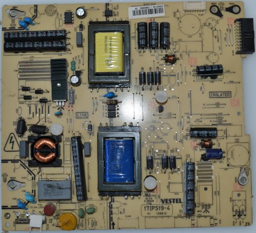 17IPS19-4/32INC/VES POWER BOARD ,17IPS19-4,130612 V1 ,23042149,26958952,