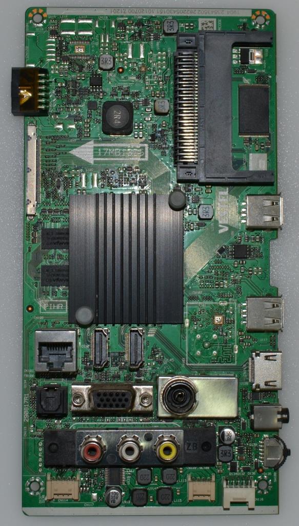 17MB130S/49INC/JVC MAIN BOARD ,17MB130S , for 49 inc DISPLAY ,1904,23543502,2822054301,10120700,7,1201,290817R1